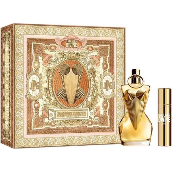Jean paul gaultier divine eau de parfum 100ml vaporizador + miniatura 10ml
