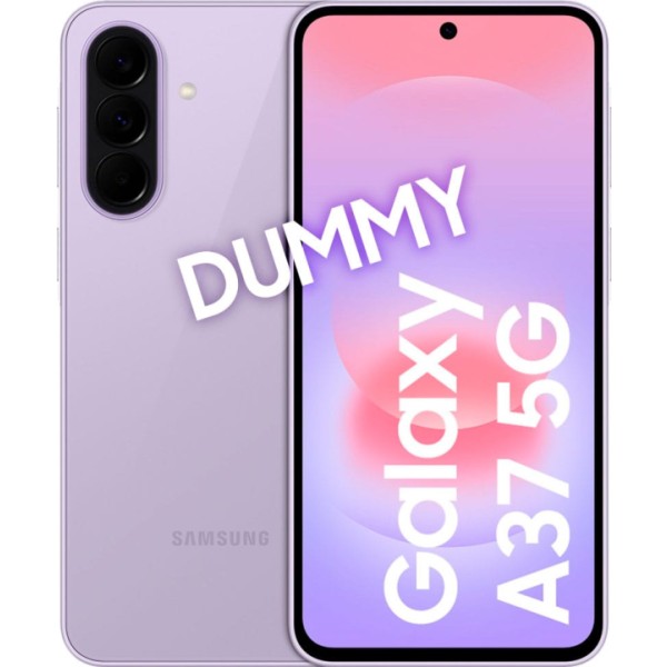 Samsung dummy a37 / maqueta samsung galaxy a37 5g en color light violet