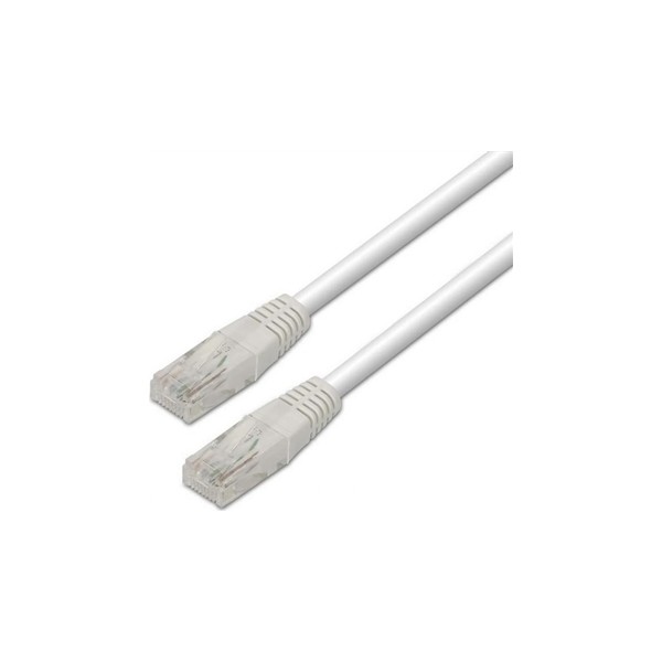 Aisens latiguillo rj45 cat.6 utp awg24 blanco 1.0m