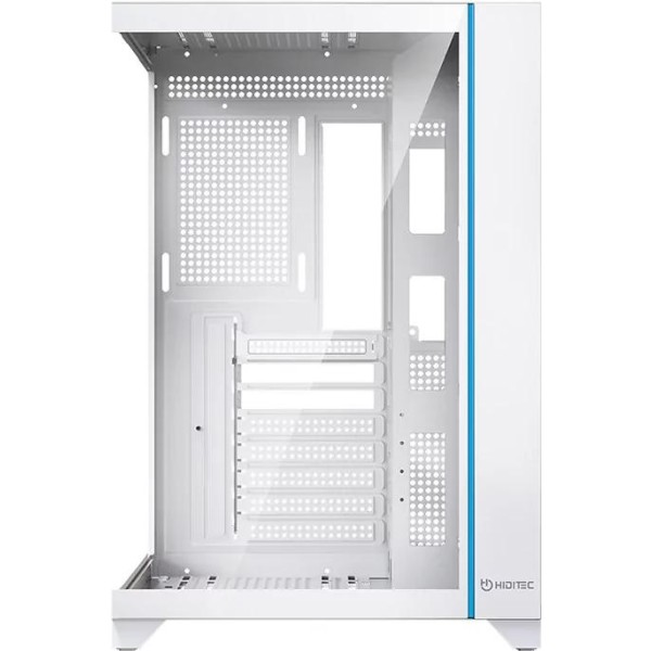 Hiditec caja atx gaming h3 pro argb white