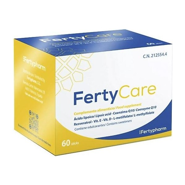 Fertypharm Fertycare Para El Envejecimiento Ovárico 60 Sticks