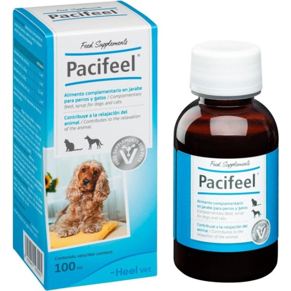 Heel Vet Pacifeel Suplemento Alimenticio En Jarabe Para Mascotas 100Ml
