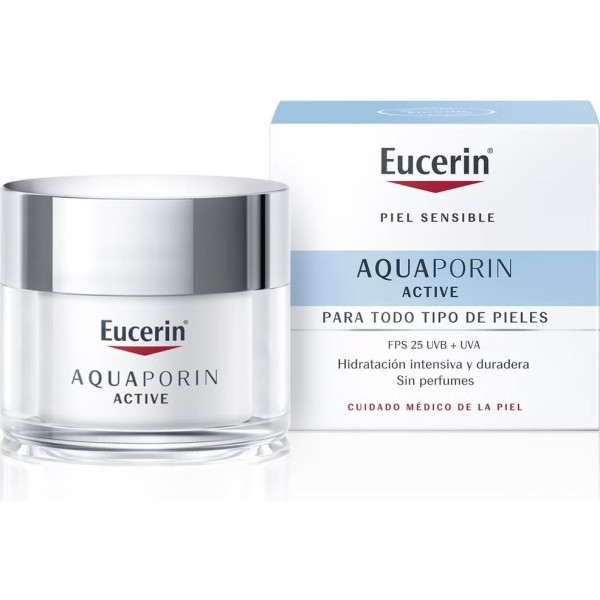 Eucerin Aquaporin Active Hidratante Spf25 Uvb+Uva 50Ml