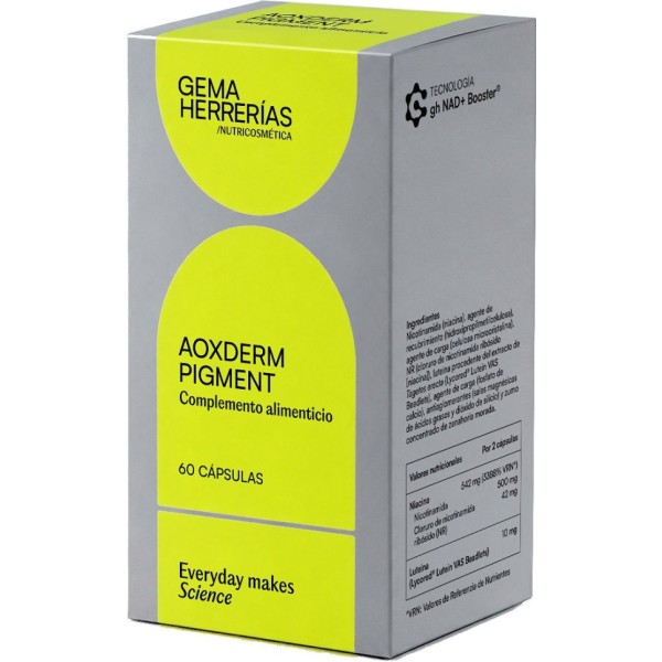Gema Herrerías Aoxderm Pigment 60 Cápsulas.